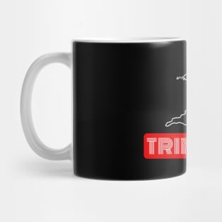 Trinidad map outline Mug